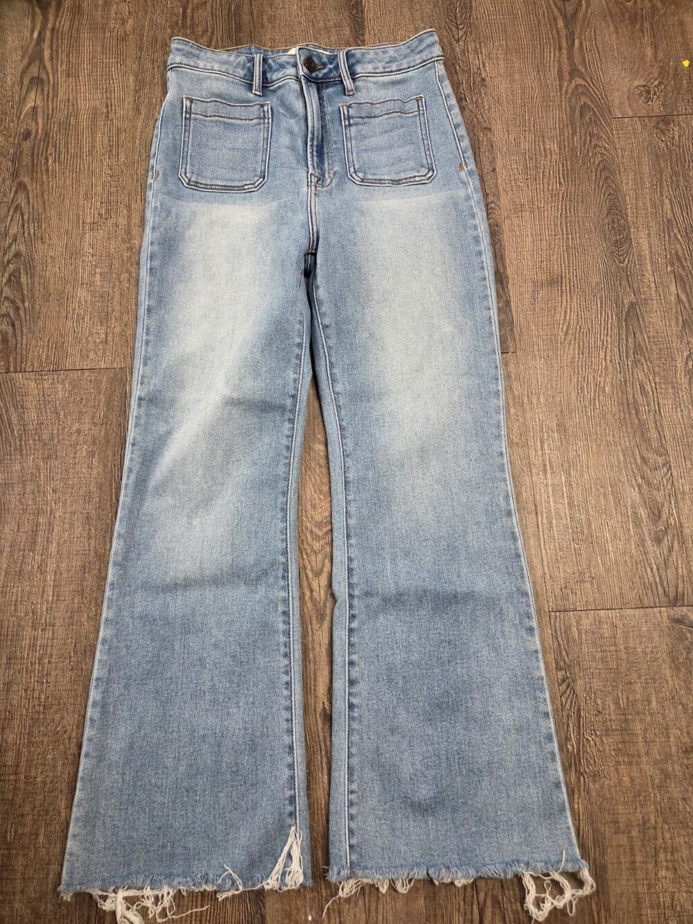 Hidden Jeans Los Angeles Stretch Denim Straight Leg Jeans Size 28